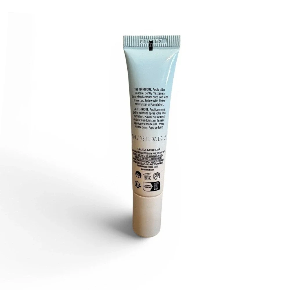Laura Mercier Pure Canvas Primer Hydrating 15ml 0.5oz Travel Size Silicone Free